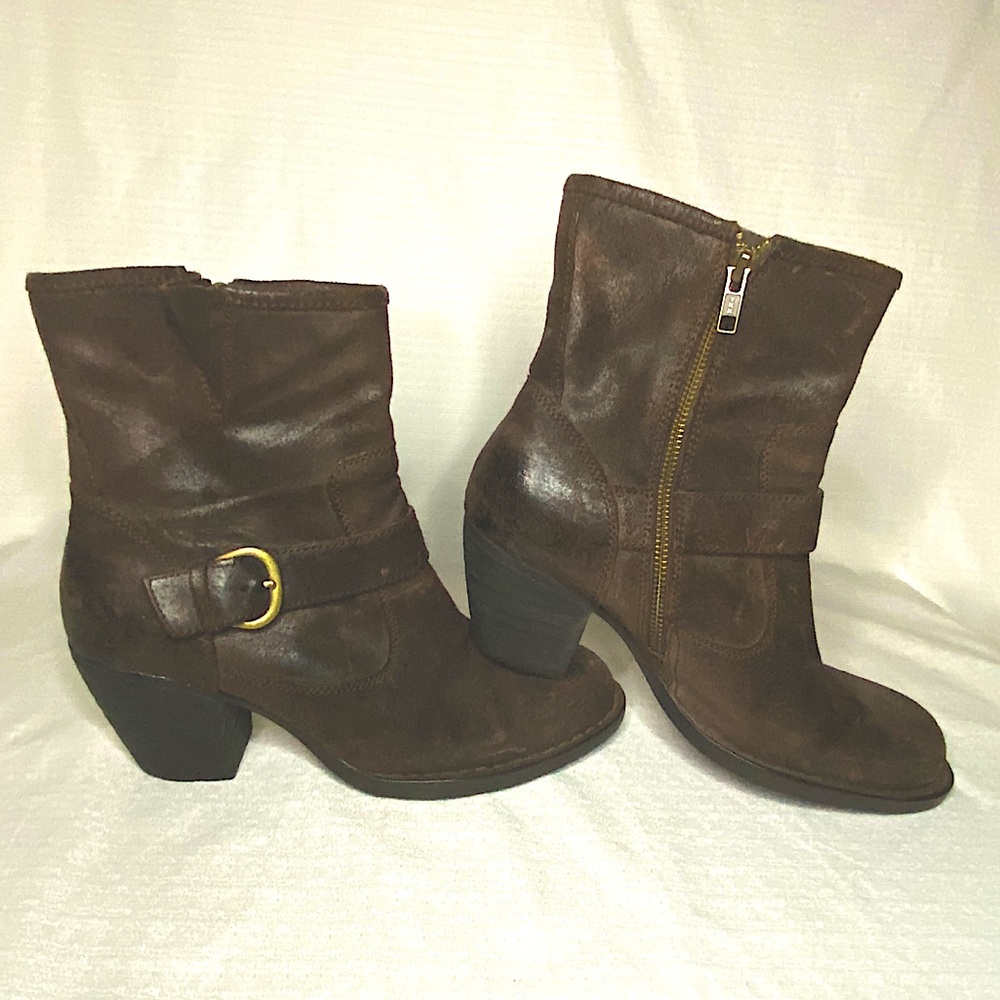 BORN Palmer Ankle Boot Full Grain Leather